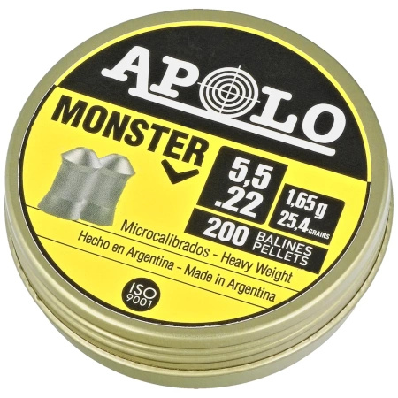 Apolo - Śrut Monster 5.52 mm, 200 szt. 1.65g/25.4gr (19931-2)