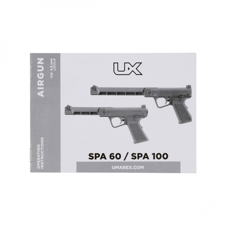 Umarex - Pistolet wiatrówka SPA 100 4,5 mm