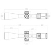Vector Optics - Luneta celownicza Tauron 4-24x50 FFP - MPX1 - Czarny - SCFF-65