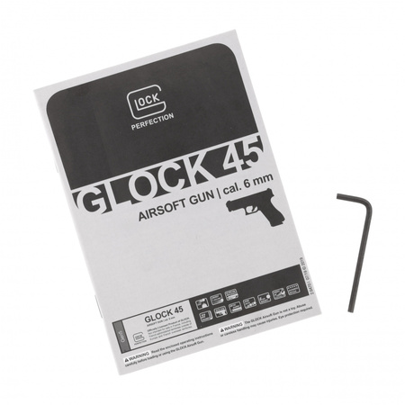 Glock - Replika pistolet ASG Glock 45 6 mm gas