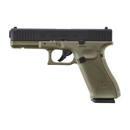 Glock - Replika pistolet ASG Glock 17 gen5 6 mm BB zielony