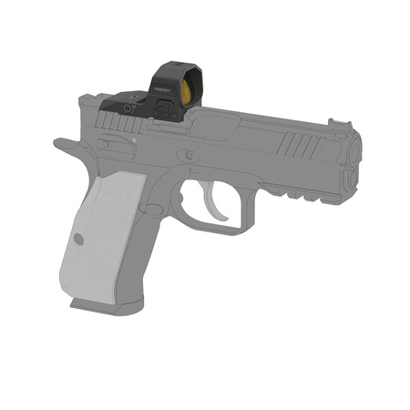 Vector Optics - Kolimator otwarty Frenzy FA 1x20x24 - CZ P-10/Shadow 2 OR - Czarny - SCRD-82