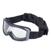 Bolle Safety - Gogle balistyczne z wymiennymi wizjerami - Wentylowana ramka - Czarny - X1000T70M