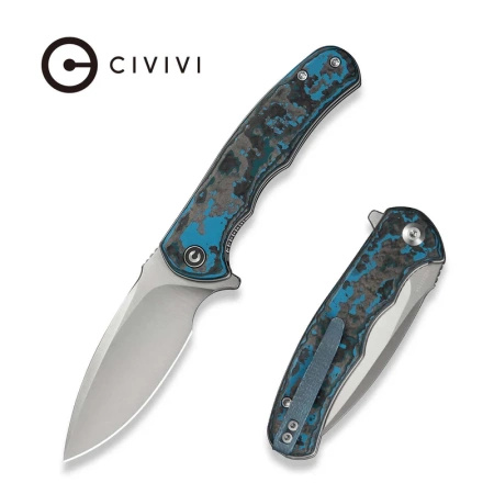 Nóż składany Civivi Mini Praxis LE ????/2014 Arctic Storm Fat Carbon, Satin CPM S35VN (C18026CB-1)
