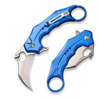 Nóż składany karambit Civivi Incisor II Bright Blue Aluminium, Satin Nitro-V (C16016B-2)