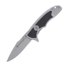 Smith&Wesson - Nóż składany Drop Point Silver/Black Handle - 1084306