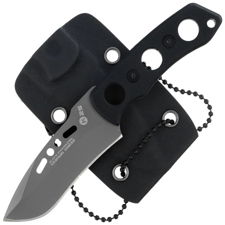 Nóż na szyję K25 Neck Knife Black G-10, Titanium Coated (32178)