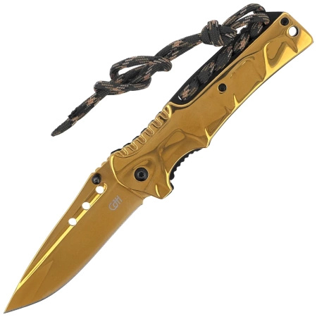 Nóż składany Herbertz Solingen Golden Drop Point Folder (567112)