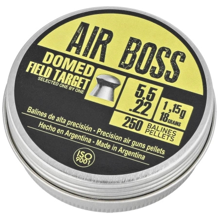Apolo - Śrut Air Boss Domed Field Target 5.5 mm, 250 szt. 1.15g/18.0gr (30203)