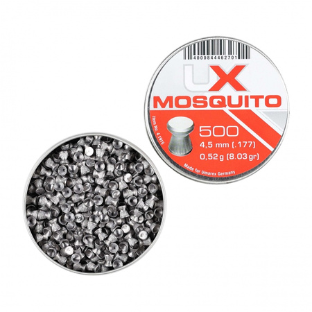 Umarex - Śrut diabolo Mosquito Ribbed 4,5 mm 500 szt.