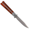 Nóż składany Balisong (motylek) Marinez Albainox wood 100 mm - 02071