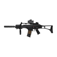 Heckler&Koch - Replika karabinek ASG G36C metalowa lufa 6 mm