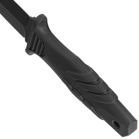 Nóż Fox FKMD Tactical Elementum Dagger Black PP + TPE, Black N690Co (FX-647)