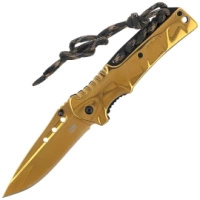 Nóż składany Herbertz Solingen Golden Drop Point Folder (567112)