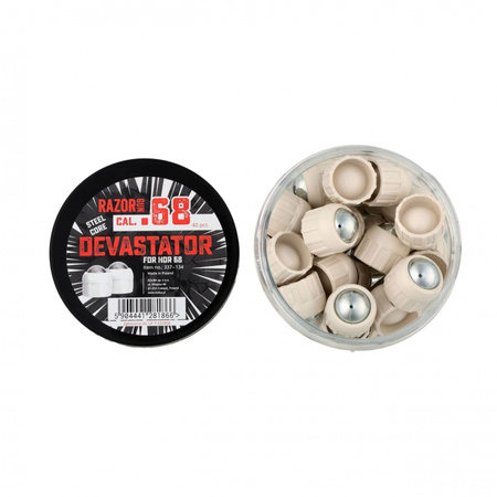 RazorGun - Kule metalowe RGun Steel Core Devastator kal. .68 / 40 szt. do Umarex HDR 68