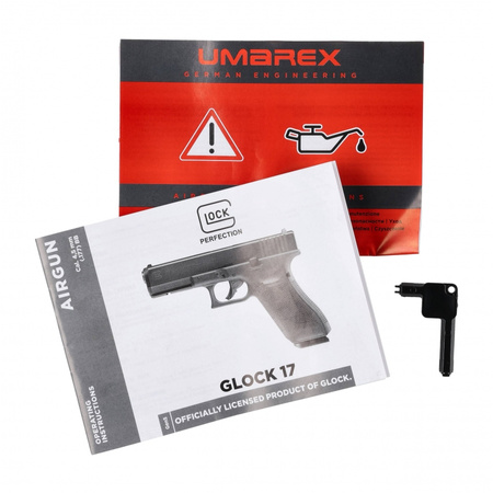 Glock - Pistolet wiatrówka Glock 17 gen5 4,5 mm BB coyote