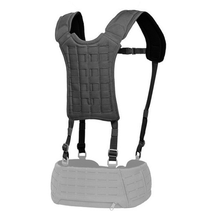 Templars Gear - Szelki taktyczne 4-punktowe H-Harness - MOLLE - Czarne - TG-H-HAR-4-BL