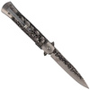 Nóż składany Herbertz Solingen Italian Dagger Czaszki Folder (584013)