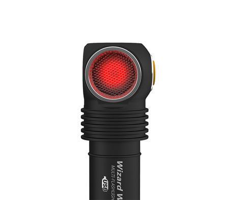 Latarka wielozadaniowa Armytek Wizard C2 WR Magnet USB (white/red)