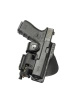 Kabura Fobus Glock 19, Walther P99, Ruger SR9/40 mocowana do pasa, rotacyjna (EM19 LH RT)