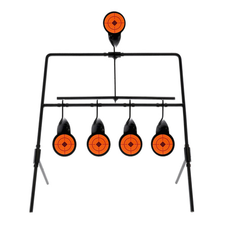 RazorGun - Cel wiatrówkowy spinner 4 cele z resetem
