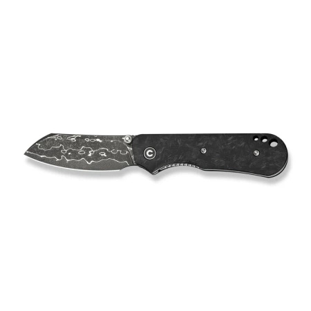 Nóż składany Civivi Crabby Shredded Carbon Fiber, Damascus by Ken Onion Jr. (C24055-DS1)