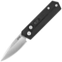Nóż automatyczny Herbertz CJH Black G10, Satin AISI 420 (55028)