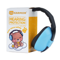 Earmor - Pasywne słuchawki dziecięce - Baby Blue - K01