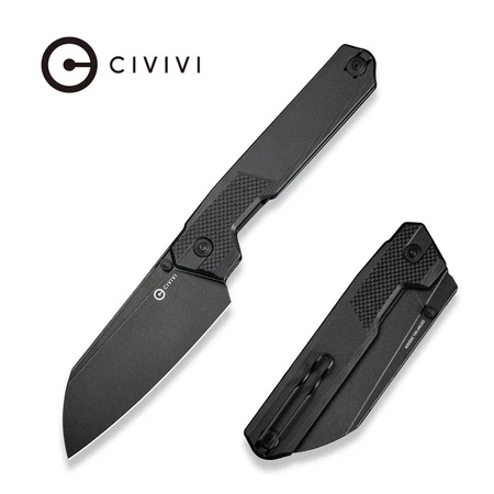 Nóż składany Civivi Hid Black G10, Black Stonewashed 14C28N by Ostap Hel (C23008-1)