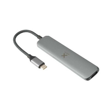 XTORM Worx Adapter USB-C Hub 4-in-1 (pleciony kabel) - XXWH03