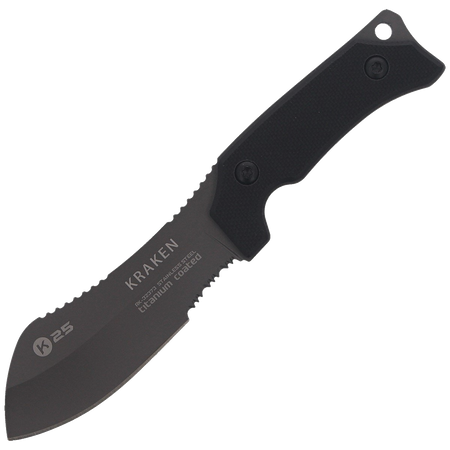Nóż na szyję K25 Kraken Neck Knife Black G-10, Titanium Coated (32373)