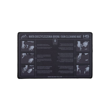 Helikon - Mata do czyszczenia broni - 40x25 cm - Czarna - AC-GCM-NN