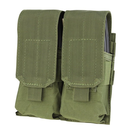 Ładownica Condor Double M4 M16 Mag Pouch - Zielony OD - MA4-001