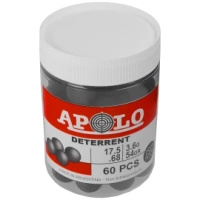 Apolo - Kule gumowe Deterrent Semi Soft .68 cal, 3.60 g, 60 szt.