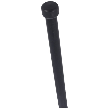 Pałka teleskopowa hartowana ESP 18'' z głowicą kubotan (EXB-18H BLK BE-01)