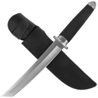 Nóż taktyczny Martinez Albainox Tactical Tanto Black Rubber, Satin 3Cr13Mov (31618)