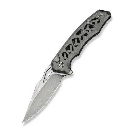 Nóż składany Civivi Anaaki Gray Aluminium, Satin Nitro-V (C24039-2)