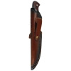 Nóż myśliwski Martinez Albainox Brown Micarta, Satin 3Cr13Mov (32770)