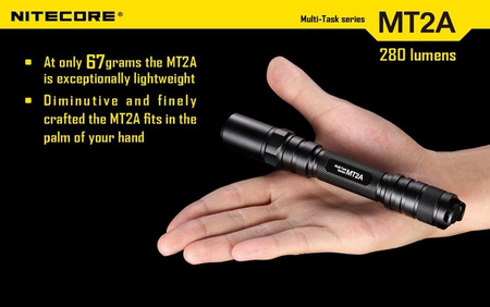 Latarka Nitecore MT2A Multi-Task 280 Lumenów