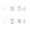 Vector Optics - Luneta biegowa LPVO Tauron 1-6x24 SFP - VTC-SMIL - Czarna - SCOC-49