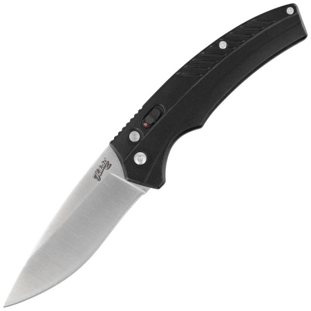 Nóż automatyczny Herbertz CJH Black Aluminium, Satin AISI 420 (55026)