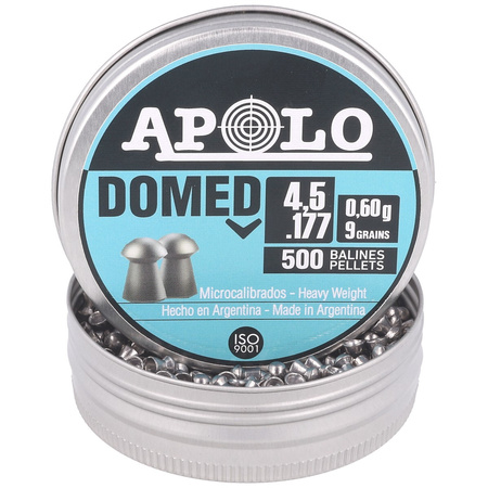 Apolo - Śrut Domed 4.52 mm, 500 szt. 0.60g/9.0gr (19913-2)