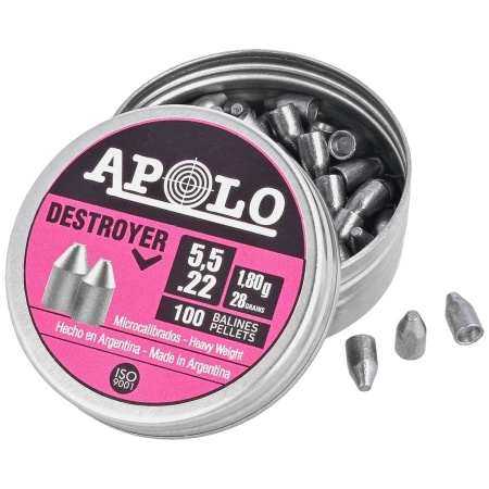 Apolo - Śrut Destroyer 5.5 mm, 100 szt. 1.80g/28.0gr (19901)