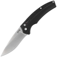 Nóż automatyczny Herbertz CJH Black Aluminium, Satin AISI 420 (55026)