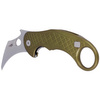 Nóż LionSteel L.E.One Karambit Green Aluminium, Stone Washed MagnaCut by Emerson Design (LE1 A GS)