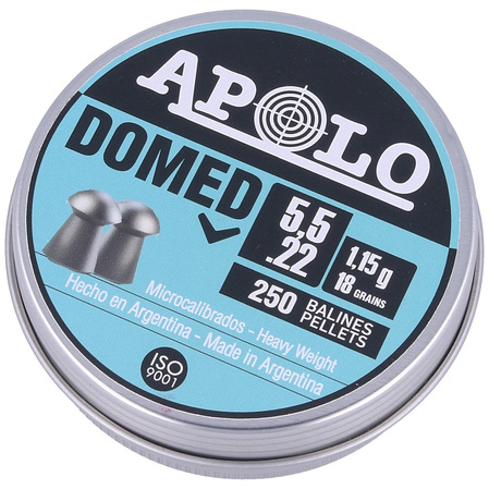 Apolo - Śrut Domed 5.51 mm, 250 szt. 1.15g/18.0gr (19911-1)