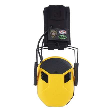 Earmor - Aktywne ochronniki słuchu M300X - Żółty - M300X-YE