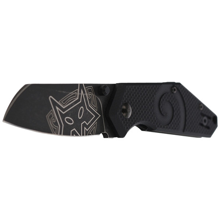 Nóż FOX Kea Black G10, Black Stonewashed N690Co by Jared Wihongi (FX-650)