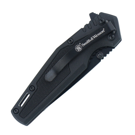 Smith & Wesson - Nóż składany SWAT Spring Assisted - 7Cr - Czarny - 1209513