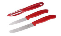 Victorinox - Zestaw Swiss Classic - 3 elementy - Czerwony - 6.7111.31